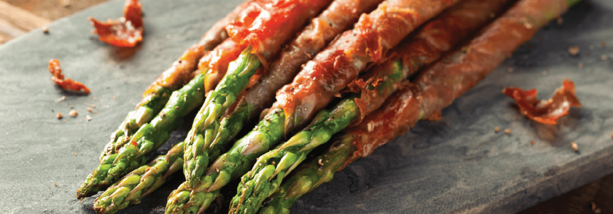 Аспержи с прошуто