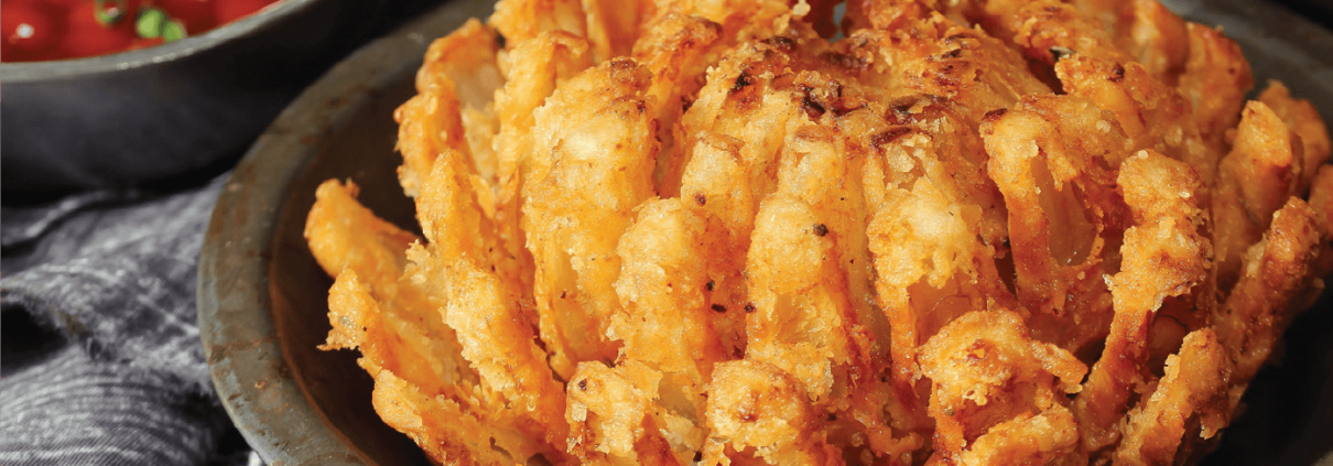 Печен лук цвете