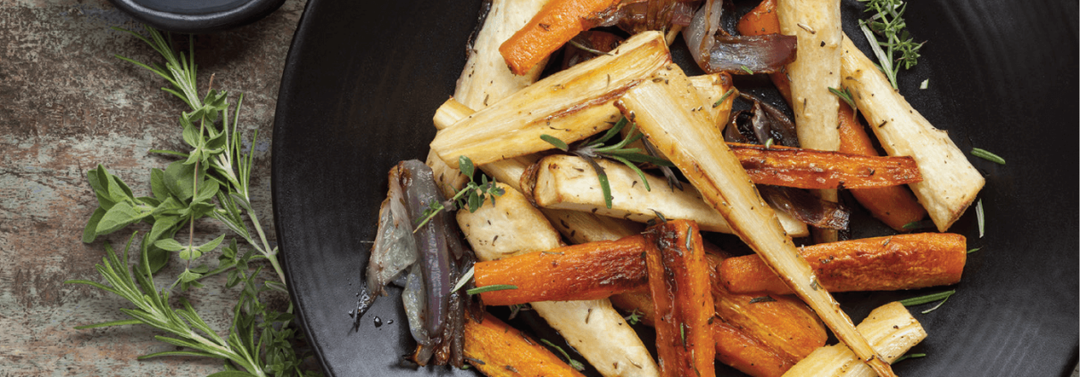 Печени моркови с мед