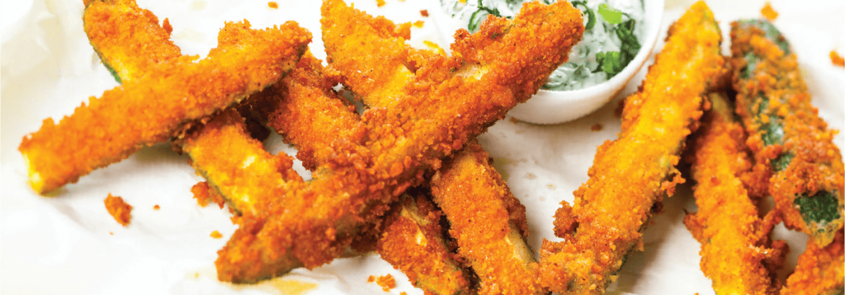 “Пържени” кисели краставички