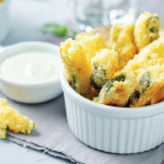 Панирани тиквички