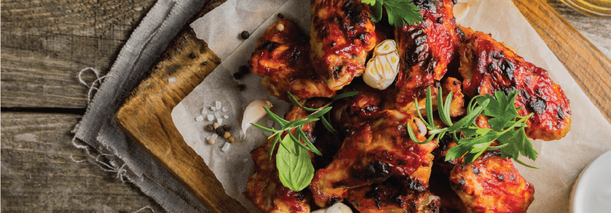 Пикантни пилешки крилца