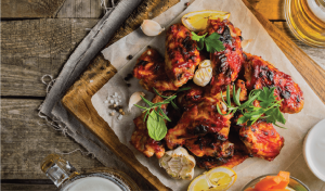 Пикантни пилешки крилца