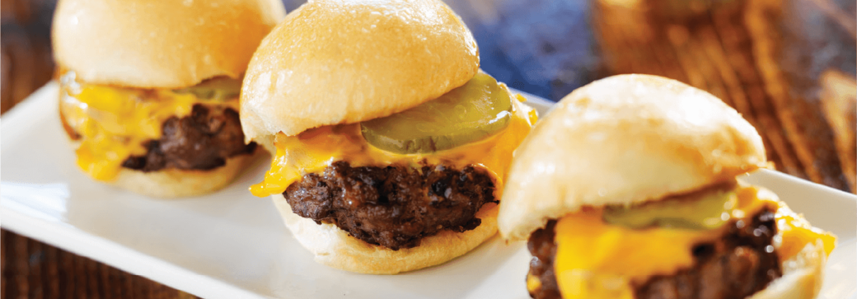 Мини чийзбургери