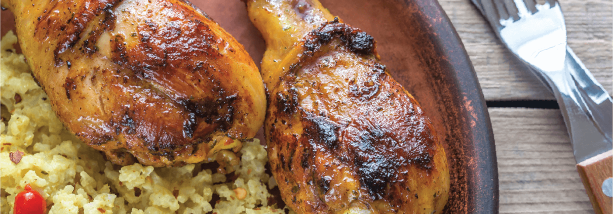 Пилешки бутчета с масала