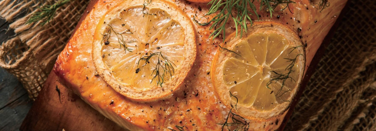 ПИКАНТНА СЬОМГА С ДИЖОН