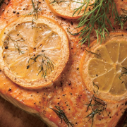 ПИКАНТНА СЬОМГА С ДИЖОН